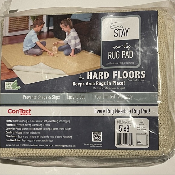 Other Area Rug Pad 5x8 Non Skid Slip Underlay Nonslip Pads Actual